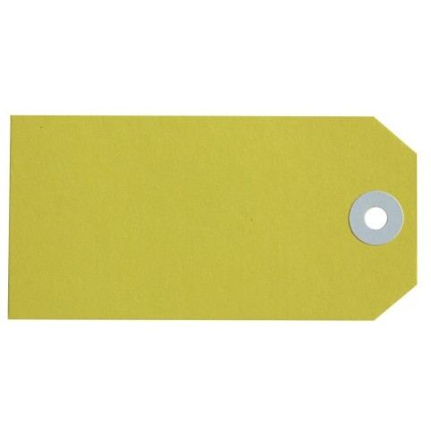 AVERY SHIPPING TAGS SIZE 4 108X54MM YELLOW 54 x 108 mm Box of 1000