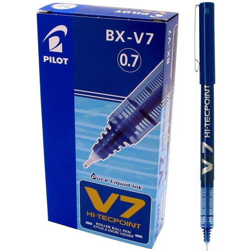 PILOT V7 POINT BLUE PENS DAL-621322 GNS 22443 (Box of 12)
