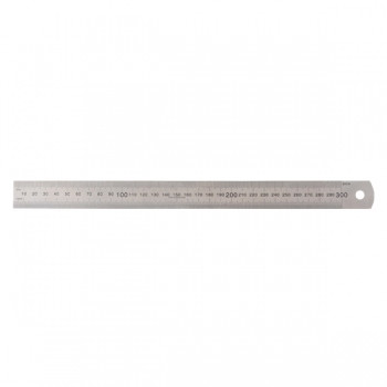 RULER 30CM STAINLESS STEEL