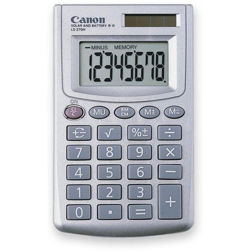 CALCULATOR CANON  8 DIGIT DUAL POWER
LS-270V II