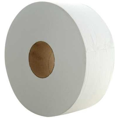 JUMBO TOILET ROLL 2PLY 300M TRUSOFT JR300/2R RECYCLED JR-300/2R (Pack of 8)