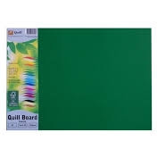 Quill Coloured Board 210gsm A3 - Emerald, Pack of 25 (90409)
