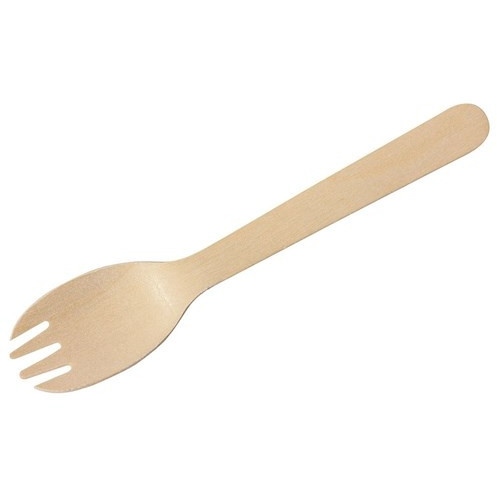 Spork Wooden Spoon/Fork 160mm Carton of 1000