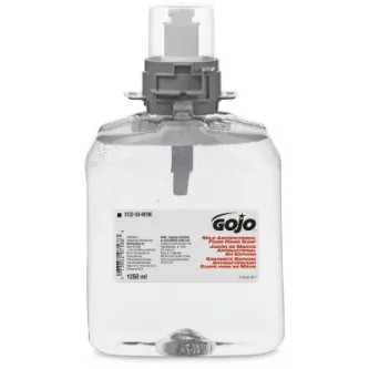4 x GOJO Mild Antibacterial Foam Hand Soap 1250 mL Refill for GOJO FMX Dispenser (Carton of 4)