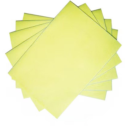 A4 Yellow Carbonless Front Paper – Square Edge, Ream 500