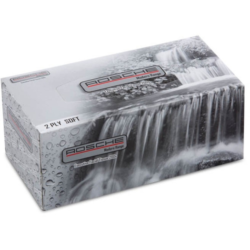 Rosche 2 Ply Facial Tissue 200's Carton of 32.
(Use code - GP-PFT200/CTN40 )