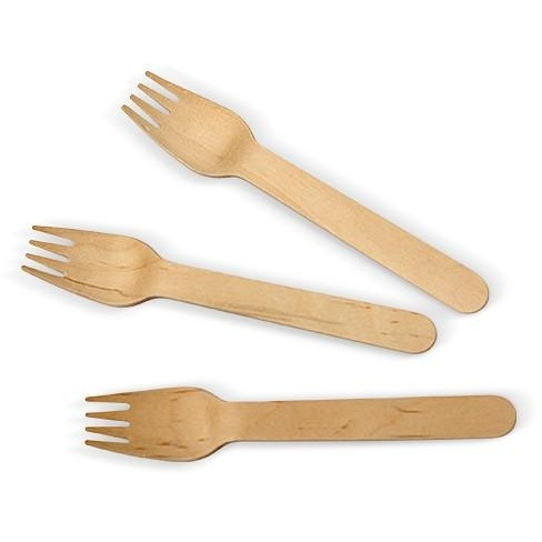 Wooden Fork 160mm Carton of 2000pc ** See Also PA-FORKW ***