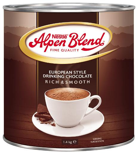 NESTLE ALPEN BLEND HOT CHOCOLATE 1.4KG