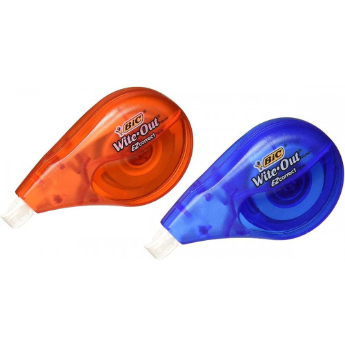 BIC Wite-Out Correction Tape EZ Assorted Colours (Each)