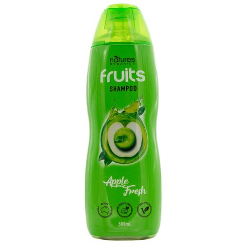 NATURES ORGANIC FRUITS APPLE FRESH HAIR SHAMPOO 500ML