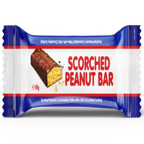 COOKS CONFECT SCORCHED PEANUT BAR 45GM