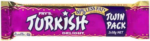 CADBURY TURKISH DELIGHT TWIN PACK 76GM