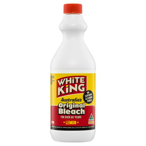 WHITE KING LEMON BLEACH ALL PURPOSE 750ML