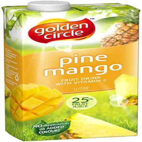 GOLDEN CIRCLE PINEAPPLE MANGO JUICE 1L