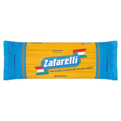 ZAFARELLI SPAGHETTI #4 500GM
