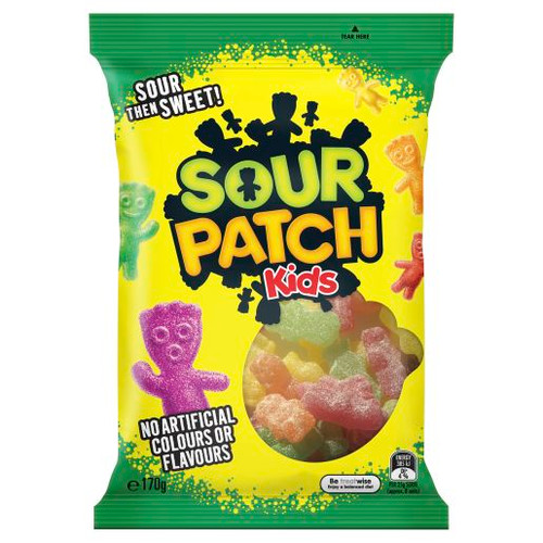 NATURAL CONFECT SOUR PATCH KIDS 170GM