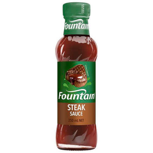 FOUNTAIN SAUCE STEAK 250ML