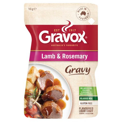GRAVOX GRAVY LIQUID LAMB AND ROSEMARY 165GM