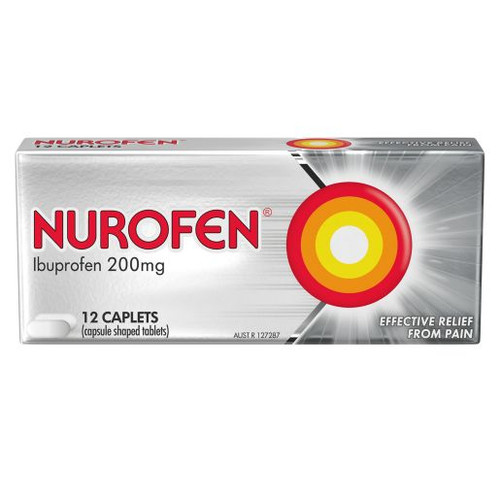 NUROFEN CAPLETS 12S