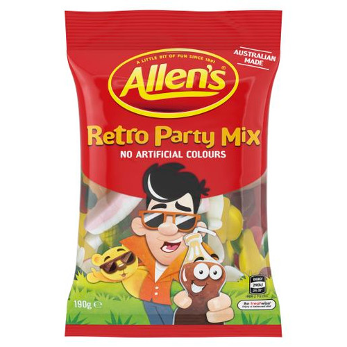 ALLENS PARTY MIX RETRO 190GM