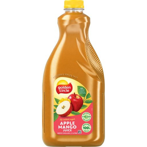 GOLDEN CIRCLE APPLE MANGO JUICE 2L