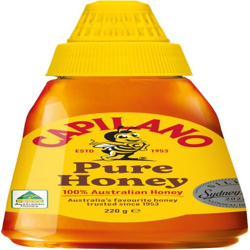 CAPILANO TWIST & SQUEEZE HONEY 220GM