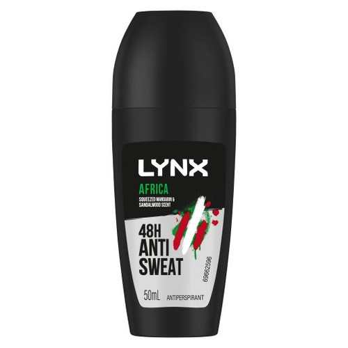 LYNX AFRICA ROLL ON ANTIPERSPIRANT 50ML
