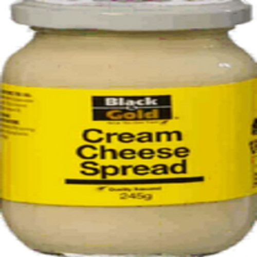 BLACK & GOLD CREAM CHEESE SPREAD 245GM