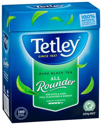 TETLEY TEABAG ALL ROUNDER 100S