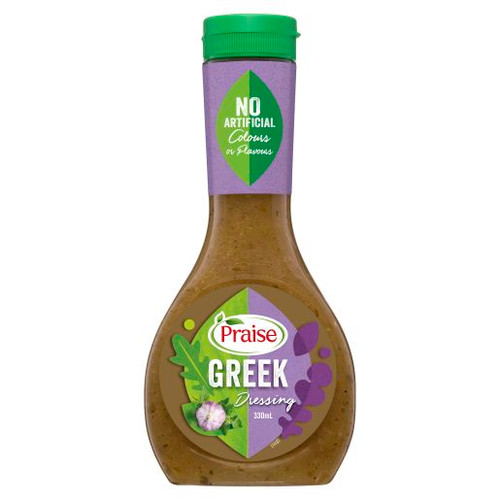 PRAISE GREEK SALAD DRESSING 330ML