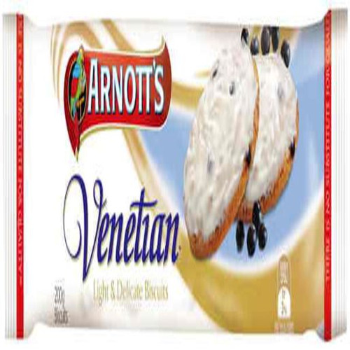 ARNOTTS BISCUITS VENETIAN 200GM