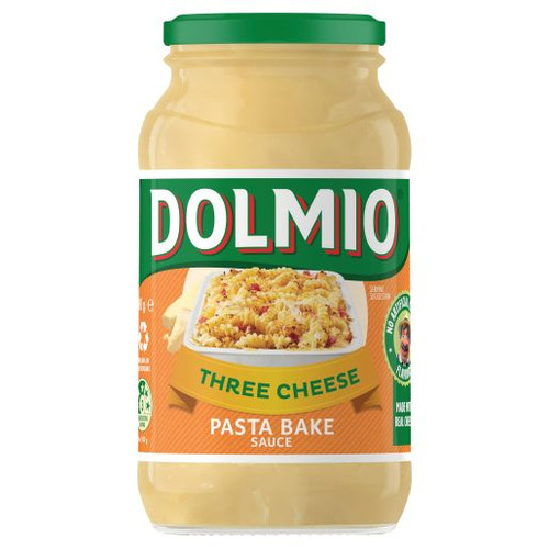 DOLMIO PASTA BAKE THREE CHEESE 490GM