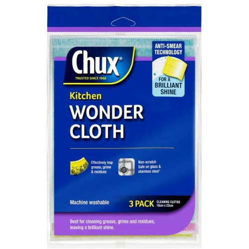 CHUX KITCHEN WONDER CLOTH 3S