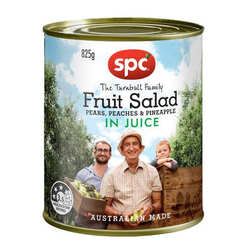 SPC FRUIT SALAD IN NATURAL JUICE 825GM