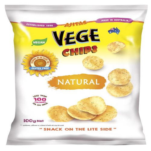 AJITAS NATURAL VEGETABLE CHIP 100GM