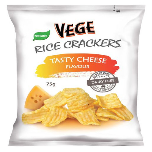 AJITAS VEGE RICE CRACKERS 75GM