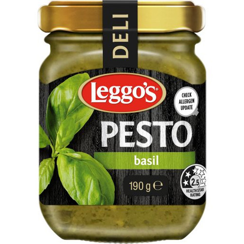 LEGGOS TRADITIONAL BASIL PESTO 190GM
