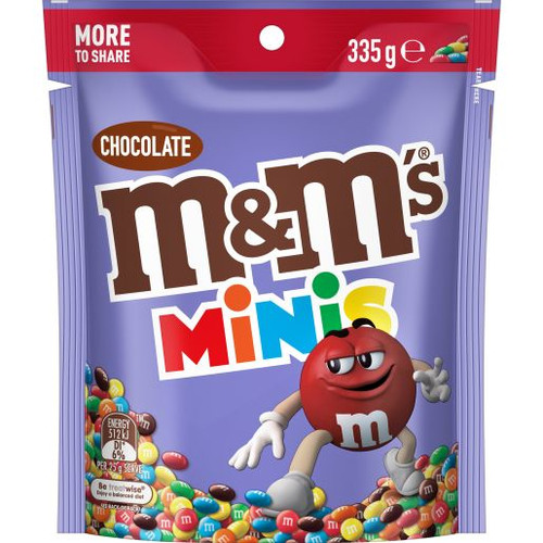 M&M'S MINIS POUCH 335GM