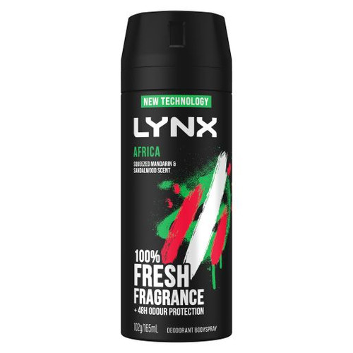 LYNX AFRICA AEROSOL DEODORANT