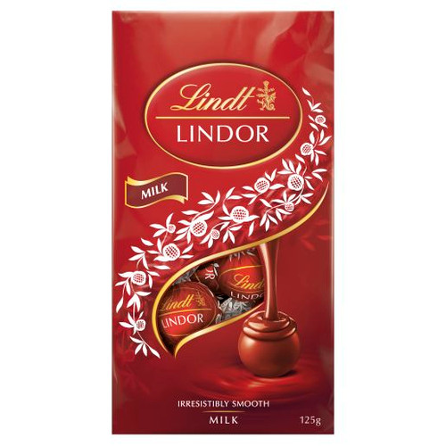 LINDT LINDOR MILK SHARE BAG 125GM