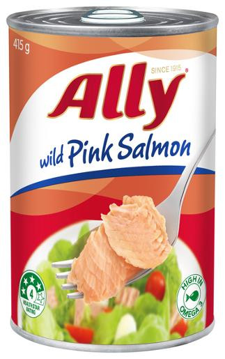 ALLY SALMON PINK SALMON 415GM