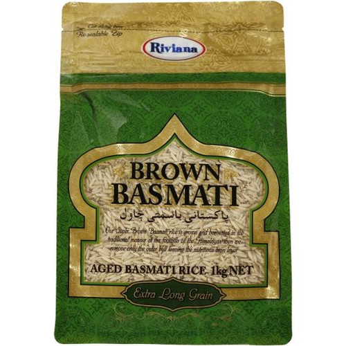 RIVIANA BROWN BASMATI RICE 1KG