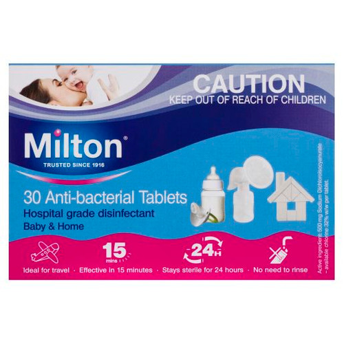 MILTON ANTI-BACTERIAL TABLET 30S
