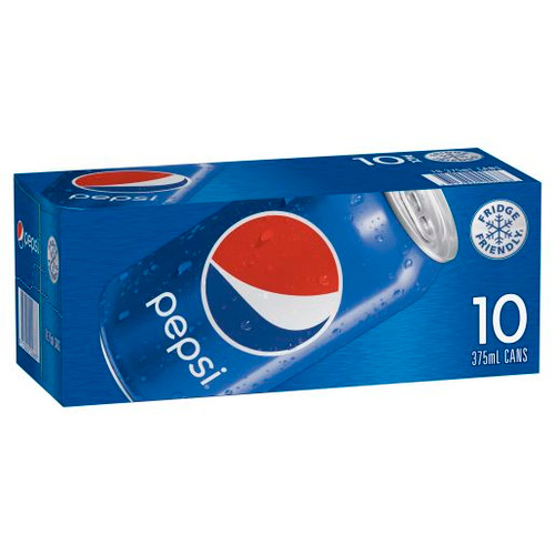 PEPSI COLA SOFT DRINK 10X375M