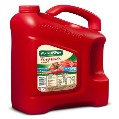 FOUNTAIN SAUCE TOMATO GLUTEN FREE 4L