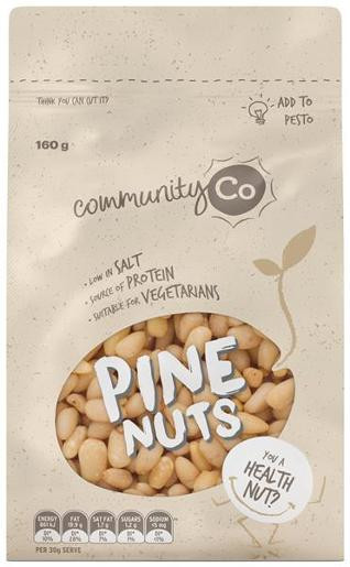 COMMUNITY CO PINE NUTS 160GM