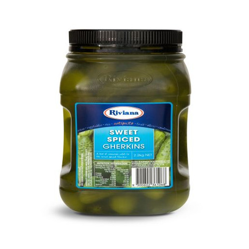 RIVIANA SWEET SPICED GHERKIN 2.2KG