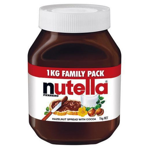 NUTELLA HAZELNUT CHOCOLATE SPREAD 1KG