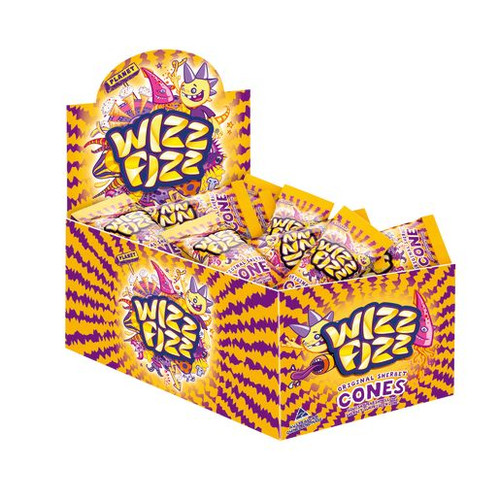 FYNA WIZZ FIZZ SHERBERT CONES 13GM (Carton of 24)