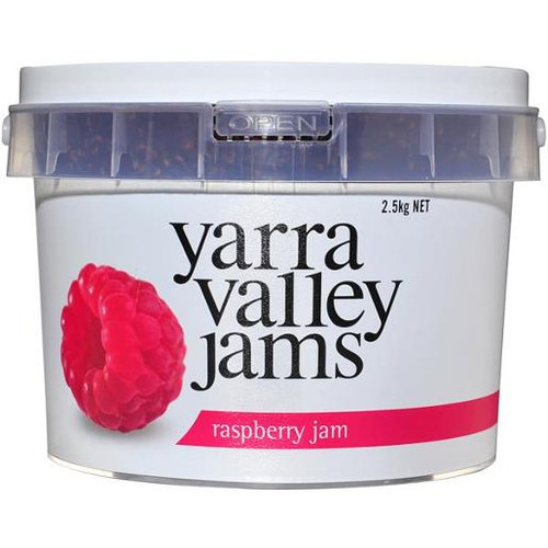 YARRA VALLEY RASPBERRY JAM 2.5KG
